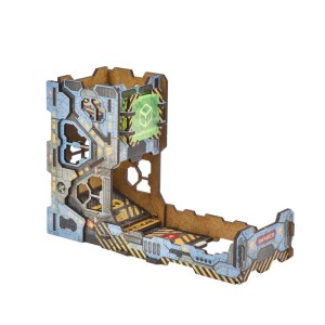 Wieża do kości (dice tower): Kolorowa - Tech