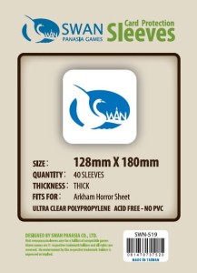 Koszulki na karty Swan Panasia 128x180 mm thick (grube) 40 sztuk