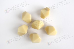 Kości Chessex - czysta kostka k10 Ivory
