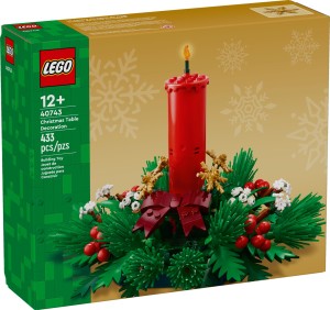 LEGO® 40743 Okolicznościowe - Świąteczna dekoracja stołu