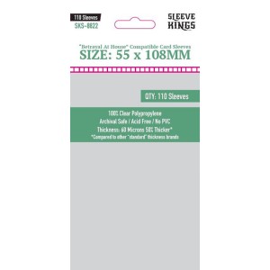 Koszulki na karty Sleeve Kings 58x108 mm 110 sztuk