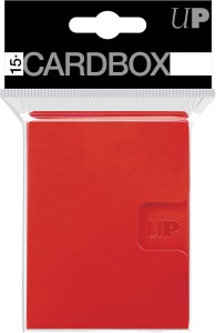 Pudełko na karty Ultra-Pro: PRO 15+ Card Box (3 sztuki): Red