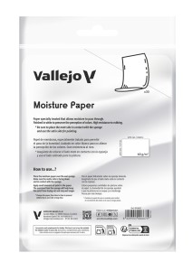 Vallejo: Arkusze papieru do mokrej palety (Moisture Paper) (30 szt.)