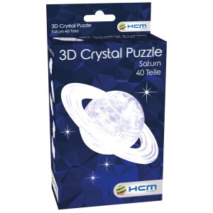 3D Crystal Puzzle 40: Saturn
