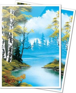 Koszulki na karty Ultra-Pro: Apex Deck - Bob Ross - Lakeside Path 66x91 mm