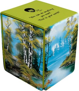 Pudełko na karty Ultra-Pro Alcove Flip Deck Box - Bob Ross - Lakeside Path