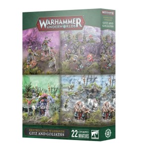 Warhammer Underworlds: Destruction Warbands - Gitz and Goliaths