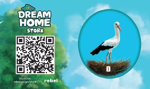 Domek: Promo żeton – Bocian