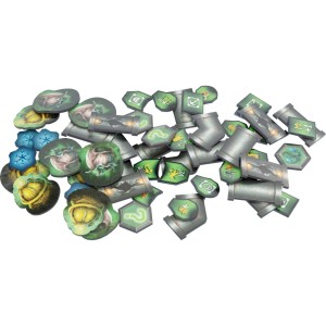 Deep Rock Galactic: Plastic Tokens (Biome & Space Rig)