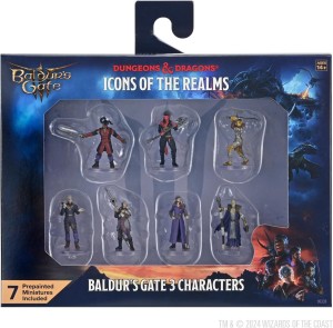 D&D Icons of the Realms: Baldur's Gate 3 - Character Boxed Set