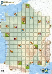 Carcassonne: Mapa Francji (trzecia edycja)