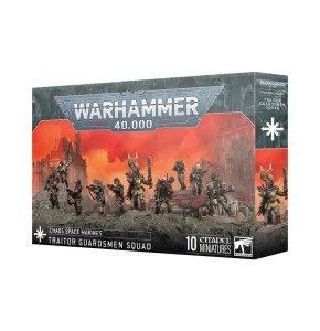 Chaos Space Marines: Traitor Guardsmen Squad (Warhammer 40,000)