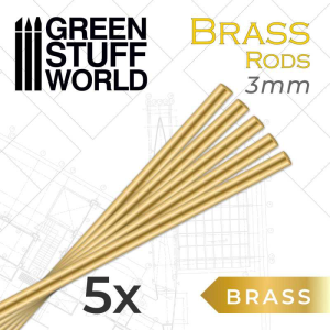 Green Stuff World: Mosiężne pręciki do mocowania (3 mm)