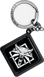 The Witcher 3: AARD Symbol Keychain