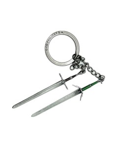 The Witcher 3: Geralt Two Swords Keychain
