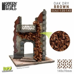 Green Stuff World: Ivy foliage - brown oak dry - large