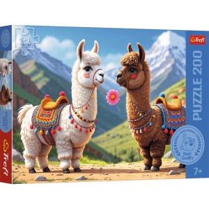 Puzzle 200 Colorful Llamas