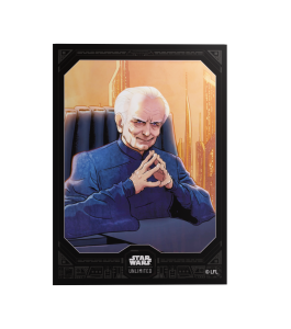 Koszulki na karty Gamegenic: Star Wars Unlimited - Premium Art Sleeves - Chancellor Palpatine (66x92 mm) - 60 sztuk