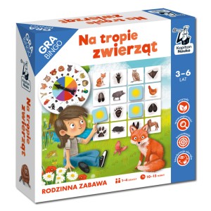 Kapitan Nauka: Na tropie zwierząt. Gra bingo