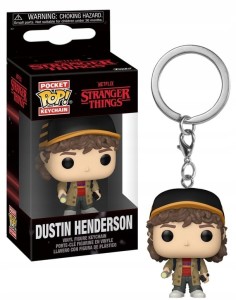 Funko POP Stranger Things: Keychain - Dustin Henderson