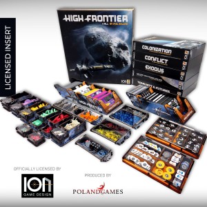 e-Raptor: Insert do High Frontier 4 All + dodatki - UV Print