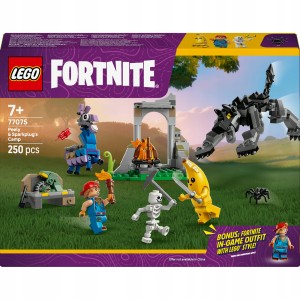 LEGO® FORTNITE 77075 Skórek i iskra oraz obóz
