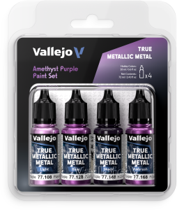 Vallejo: True Metallic Metal - Amethyst Purple Paint Set