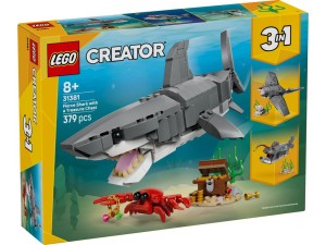LEGO® Creator 31381 Groźny rekin i skrzynia