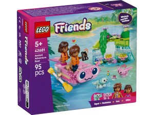 LEGO® Friends 42681 Przygoda na aksolotlowej łodzi