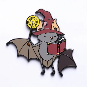 Klips Quest's Reward Fine Art Class Pins - Gideon Thunderwing-Bat Wizard