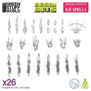 Green Stuff World: Special Effects - Lodowe zaklęcia (26 elementów)