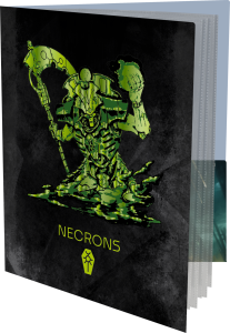 Klaser Ultra-Pro: Necron Codex Aligned - Datasheet & Index Card Folio