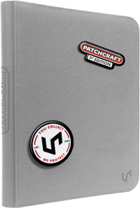 Klaser Ultra-Pro: Patchcraft - Zippered 9-Pocket PRO-Binder - Gray