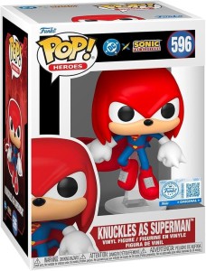 Funko POP DC x Sonic the Hedgehog: Knuckles as Superman