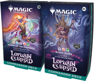 Magic the Gathering: Lorwyn Eclipsed - Commander Deck - Display (2 talie)