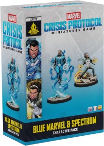 Marvel: Crisis Protocol - Blue Marvel & Spectrum - Character Pack