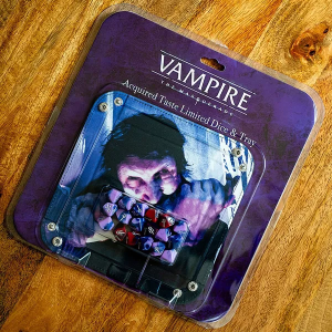 Vampire: The Masquerade 5th Ed. - Acquired Taste Limited Dice & Tray