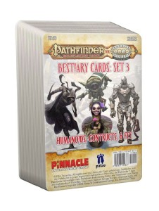 Pathfinder® for Savage Worlds: Bestiary Cards Pack 3 – Humanoids, Constructs, & Fey