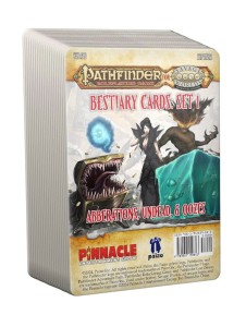 Pathfinder® for Savage Worlds: Bestiary Cards Pack 1 – Aberrations, Undead, & Oozes