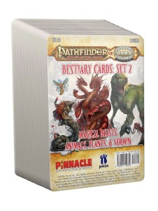 Pathfinder® for Savage Worlds: Bestiary Cards Pack 2 – Magical Beasts, Animals, Plants, & Vermin