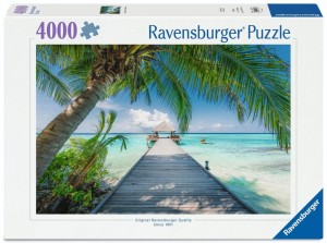 Puzzle 4000 Dream Beach Maldives Malediwy