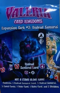 Valeria: Card Kingdoms – Expansion Pack #02: Undead Samurai