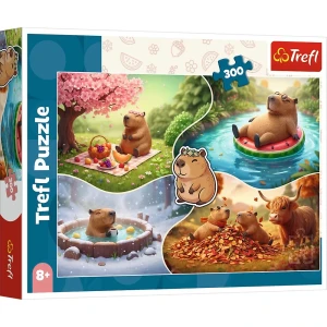 Puzzle 300 Four Seasons with Capybaras