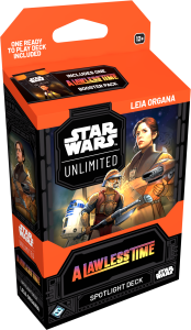 Star Wars: Unlimited Card Game - A Lawless Time - Spotlight Deck - Leia Organa