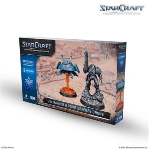 StarCraft: Jim Raynor & Point Defense Drone (Terran)