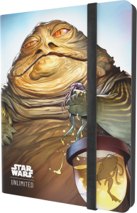 Gamegenic: Star Wars Unlimited Card Game - 18-Pocket Album - Leia Organa/Jabba the Hutt