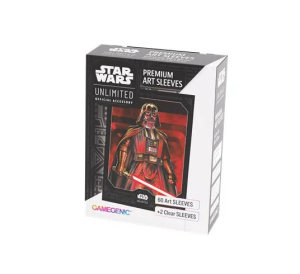 Card sleeves Gamegenic : Star Wars Unlimited Card Game - Premium Art Sleeves - Darth Vader Unstoppable