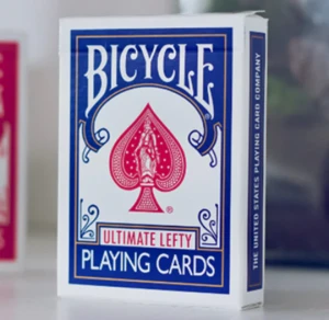 Karty do gry Bicycle: Ultimate Lefty (niebieskie)