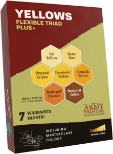 Army Painter: Flexible Triad PLUS+ - Yellows