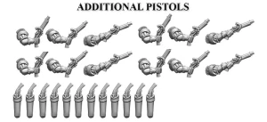 Fireforge: Forgotten World: Stone Realm - Additional Pistols Kit
